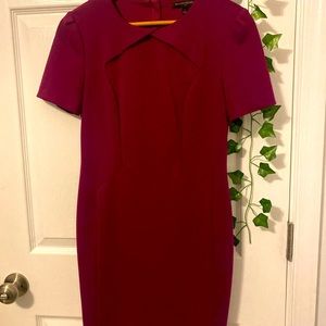 Super cute burgundy dress